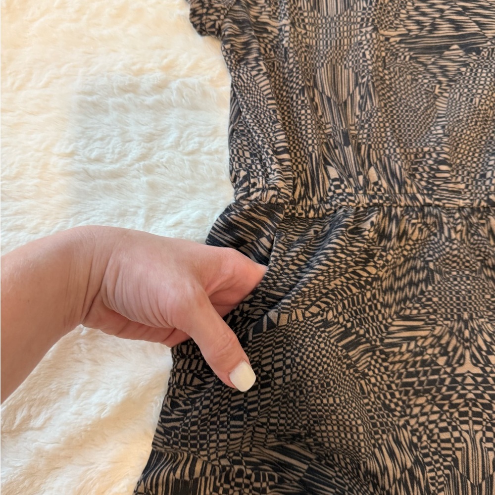 Lula Roe Patterned Kids Dress - Picture 3 of 3